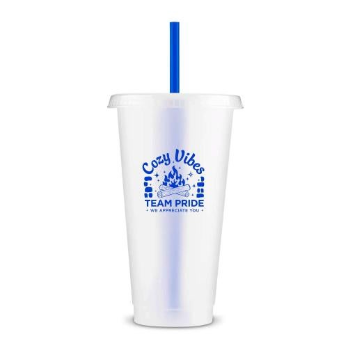 Corporate Gifts - Shop by Occasion - Holiday Gifts - Drinkware - Holiday Appreciation Gift 24oz Straw Tumbler