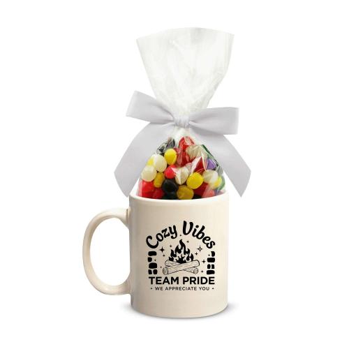 Holiday Appreciation Gift Jelly Bean Candy Mug