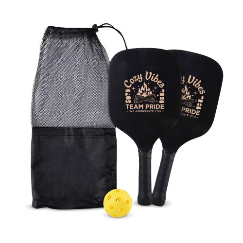 Corporate Gifts - Shop By Theme - Education - Back to School - Holiday Appreciation Gift Deluxe Pickleball Set