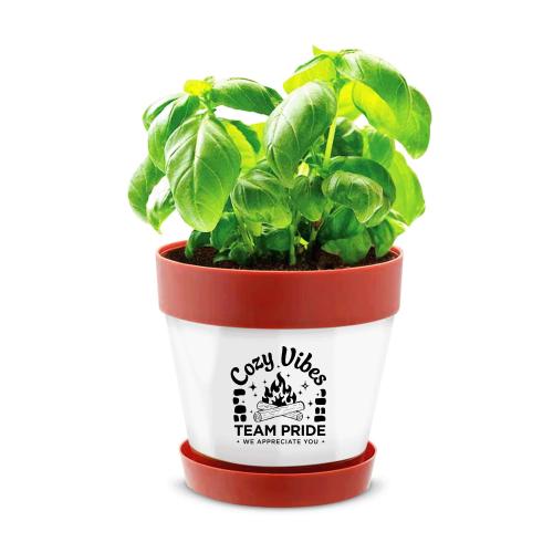 Corporate Gifts - Shop By Theme - Education - Back to School - Holiday Appreciation Gift Planter Pot
