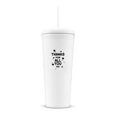 Employee Appreciation Gift 18oz Eco Slim Tumbler - New Drinkware