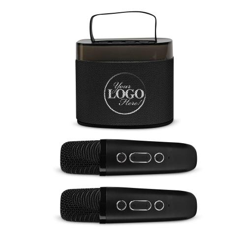 Custom Gift Deluxe Karaoke Set Corporate Gifts - Tech Accessories - Custom Gift Deluxe Karaoke Set