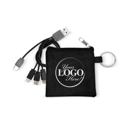 Corporate Gifts - Tech Accessories - Custom Gift 4-1 Pouch