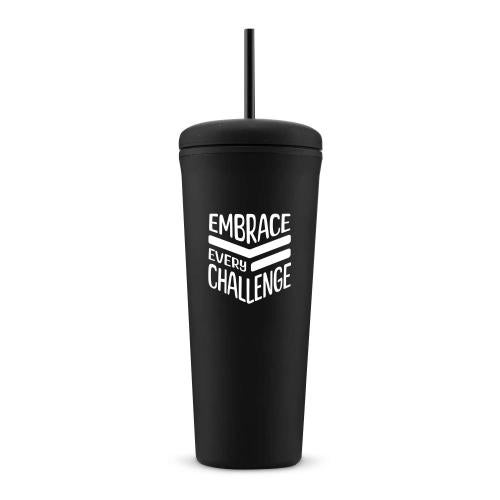 Employee Wellness Gift 18oz Eco Slim Tumbler Corporate Gifts - Employee Gifts - Wellness Gifts - Employee Wellness Gift 18oz Eco Slim Tumbler