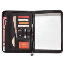 Employee Appreciation Leather Zipper Padfolio - Padfolios