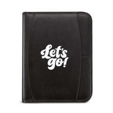 Employee Appreciation Leather Zipper Padfolio - Padfolios