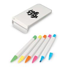 Employee Appreciation Highlighter Set - Pens & Pen Cups