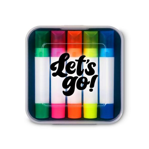 Corporate Gifts - Employee Gifts - Employee Appreciation Wax Gel Highlighter Set