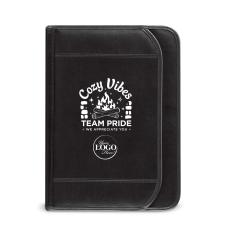 Holiday Appreciation Leather Zipper Padfolio - Padfolios