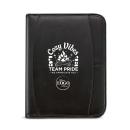 Holiday Appreciation Leather Zipper Padfolio