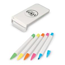 Custom Highlighter Set - New Office Supplies