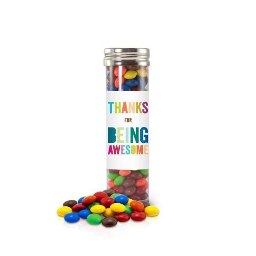 Corporate Gifts - Employee Gifts - Candy & Food - Chocolate - Chocolate Candies Tube Appreciation Gift