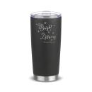 Personalized 20oz. Stainless Steel Holiday Tumbler