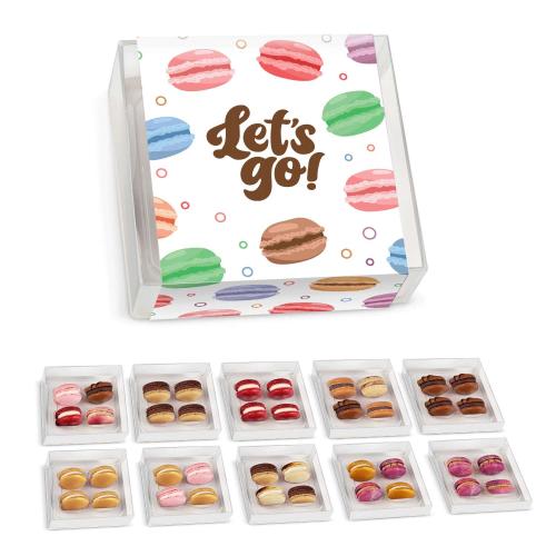 Corporate Gifts - Employee Gifts - Employee Appreciation 4 Piece Macaron Gift Set