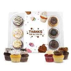 Employee Appreciation Mini Cupcake Gift Set - Candy & Food