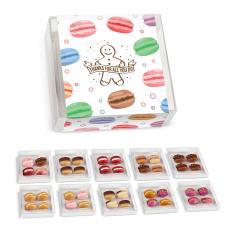 Holiday Appreciation 4 Piece Macaron Gift Set - Candy & Cocoa