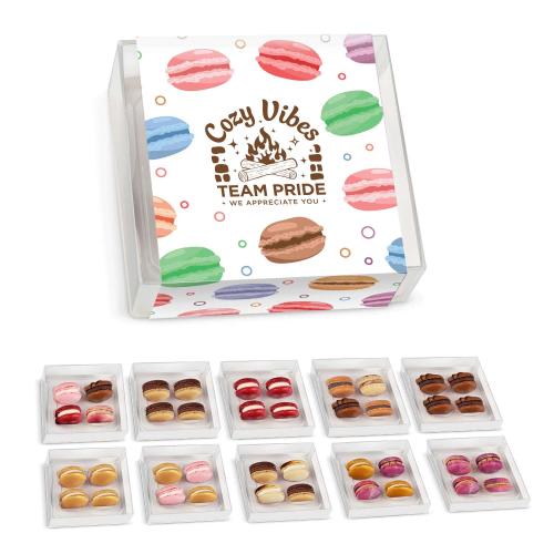Holiday Appreciation 4 Piece Macaron Gift Set Holiday Appreciation 4 Piece Macaron Gift Set