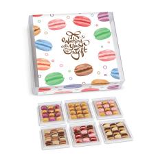 Holiday Appreciation 12 Piece Macaron Gift Set - Candy & Cocoa