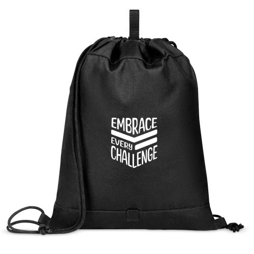 Employee Wellness Eco Signature Cinch Bag Corporate Gifts - Employee Gifts - Wellness Gifts - Employee Wellness Eco Signature Cinch Bag