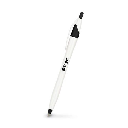 Corporate Gifts - Employee Gifts - Employee Appreciation White Barrel Value Pens