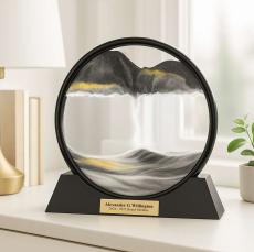 Olympos Sand Art Sculpture - Glass Trophies