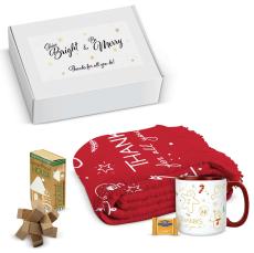 Thanks Doodles Java & Jigsaw Holiday Gift Box - Care Packages