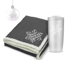 Making a Difference Frosted Holiday Gift Set - Blankets