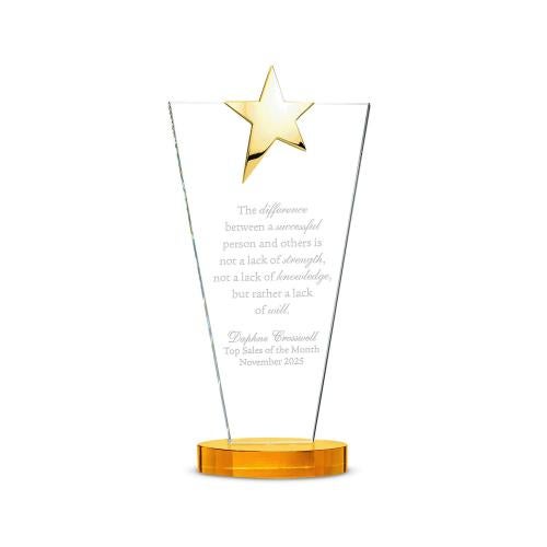 Star Performer Crystal Award