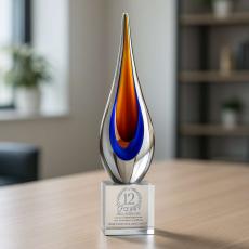 Flame Glass Award - Boss Gifts