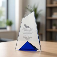 Triumph Crystal Award - Glass Trophies