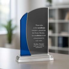 Soar Crystal Award - Colored Glass Awards