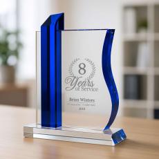 Spirit of a Leader Crystal Award - Glass Trophies