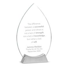 Petiole Foundry Crystal Award - New Products