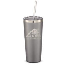 The Joe Straw 20oz Stainless Steel Tumbler - Teacher Appreciation Gift - Corporate Gifts