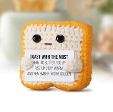 Toast Affirmable Crochet Emotional Support Pal - Corporate Gifts