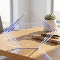 Diamond Strata Acrylic Award - Awards & Recognition
