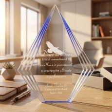 Beveled Peak Acrylic Award - New Products