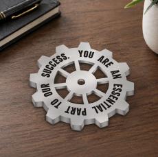Essential Part - Personalized Metal Paperweight - Office Supplies