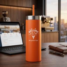 Onboarding Gift 22oz Slim Stainless Tumbler - Corporate Gifts