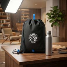 Employee Wellness Eco Signature Cinch Bag - Corporate Gifts