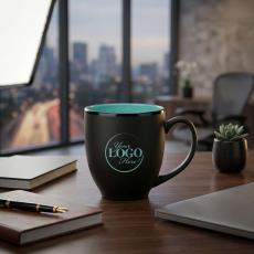 Employee Wellness Gift Signature Noir Ceramic Mug - Employee Gifts