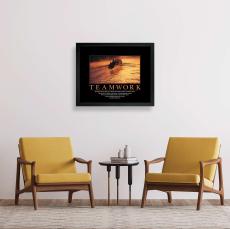 Teamwork Rowers Motivational Poster - Motivational Posters