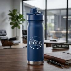 Custom Gift 20oz Stainless Sports Bottle - Drinkware