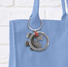 Working Together Metal Keychain - Employee Gifts Under $25