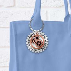 Success Gears Metal Keychain - Client Gifts