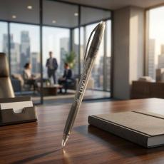 Employee Appreciation Translucent Value Pen - Office Supplies