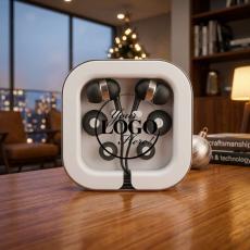 Employee Appreciation Gift Wired Earbuds - Employee Gifts