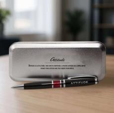 Attitude Rainbow Drop Chrome Pen - Gift Pens