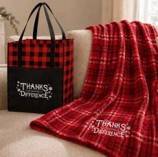 Making a Difference Value Plaid Cozy Set - Gift Sets