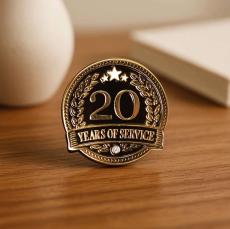 20 Years of Service Lapel Pin - Corporate Gifts